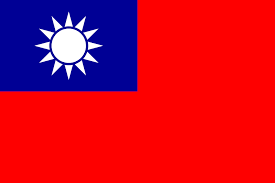 Fahne von Taiwan